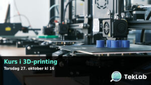 Kurs 27.10.2022 3D printing 1